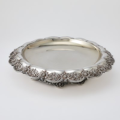 Lot 216 - Tiffany & Co., Sterling Silver "Chrysanthemum" Pattern Centerpiece