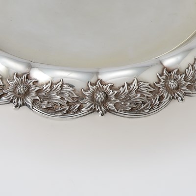 Lot 216 - Tiffany & Co., Sterling Silver "Chrysanthemum" Pattern Centerpiece