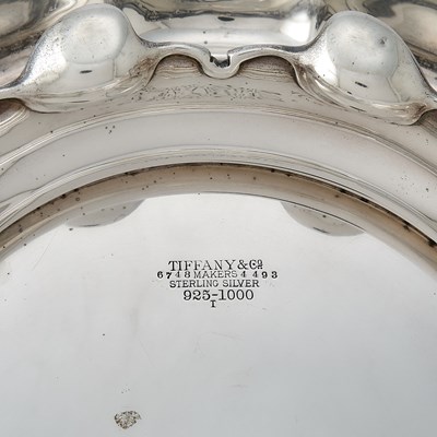 Lot 216 - Tiffany & Co., Sterling Silver "Chrysanthemum" Pattern Centerpiece