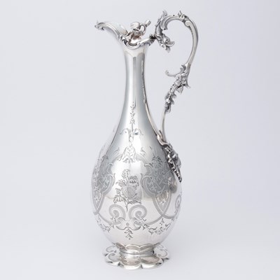 Lot 110 - Victorian Sterling Silver Claret Jug