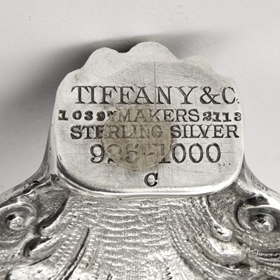 Lot 232 - Pair of Tiffany & Co. Sterling Silver Three-Light Candelabra