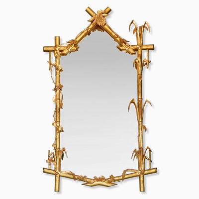 Lot 159 - Victorian Gilt-Wood Mirror