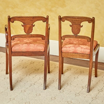 Lot 220 - Set of Twelve Regency Mahogany Dining Chairs
