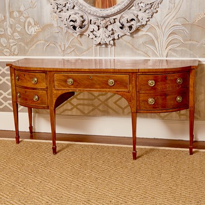 Lot 222 - George III Mahogany Sideboard