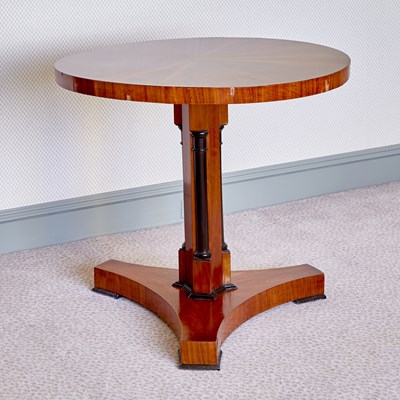 Lot 146 - Neoclassic Style Part-Ebonized Mahogany Center Table