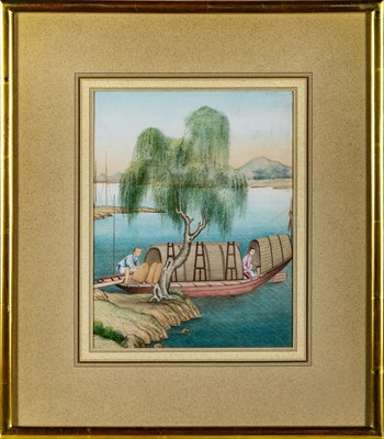 Lot 74 - Four China Trade Paintings