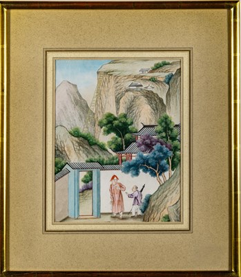 Lot 74 - Four China Trade Paintings