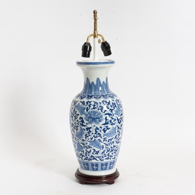 Lot 73 - Blue and White Ceramic Vase