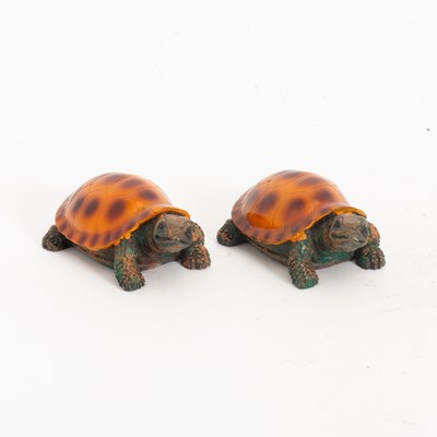Lot 82 - Pair of Ceramic Turtles