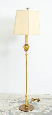 Lot 195 - Brass Floor Lamp