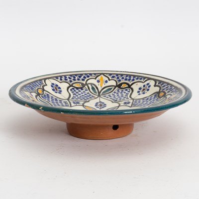 Lot 26 - Middle Eastern Glazed Ceramic Dish
