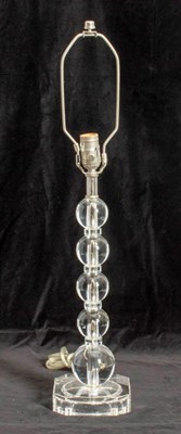 Lot 177 - Acrylic Lamp