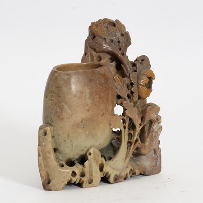 Lot 21 - Chinese Soapstone Vase