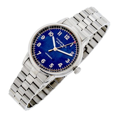 Lot 1238 - Tiffany & Co. Stainless Steel 'CT60' Wristwatch