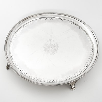 Lot 54 - George III Sterling Silver Salver