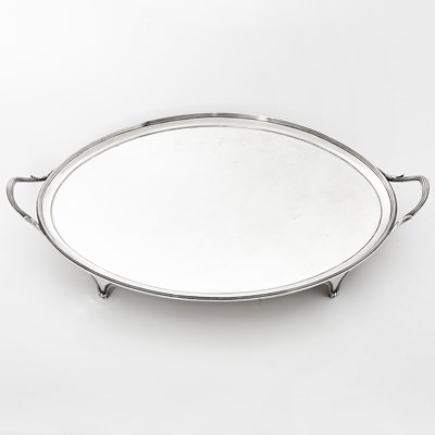 Lot 51 - George III Sterling Silver Two Handled Tray