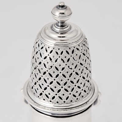 Lot 15 - George II Sterling Silver Sugar Caster