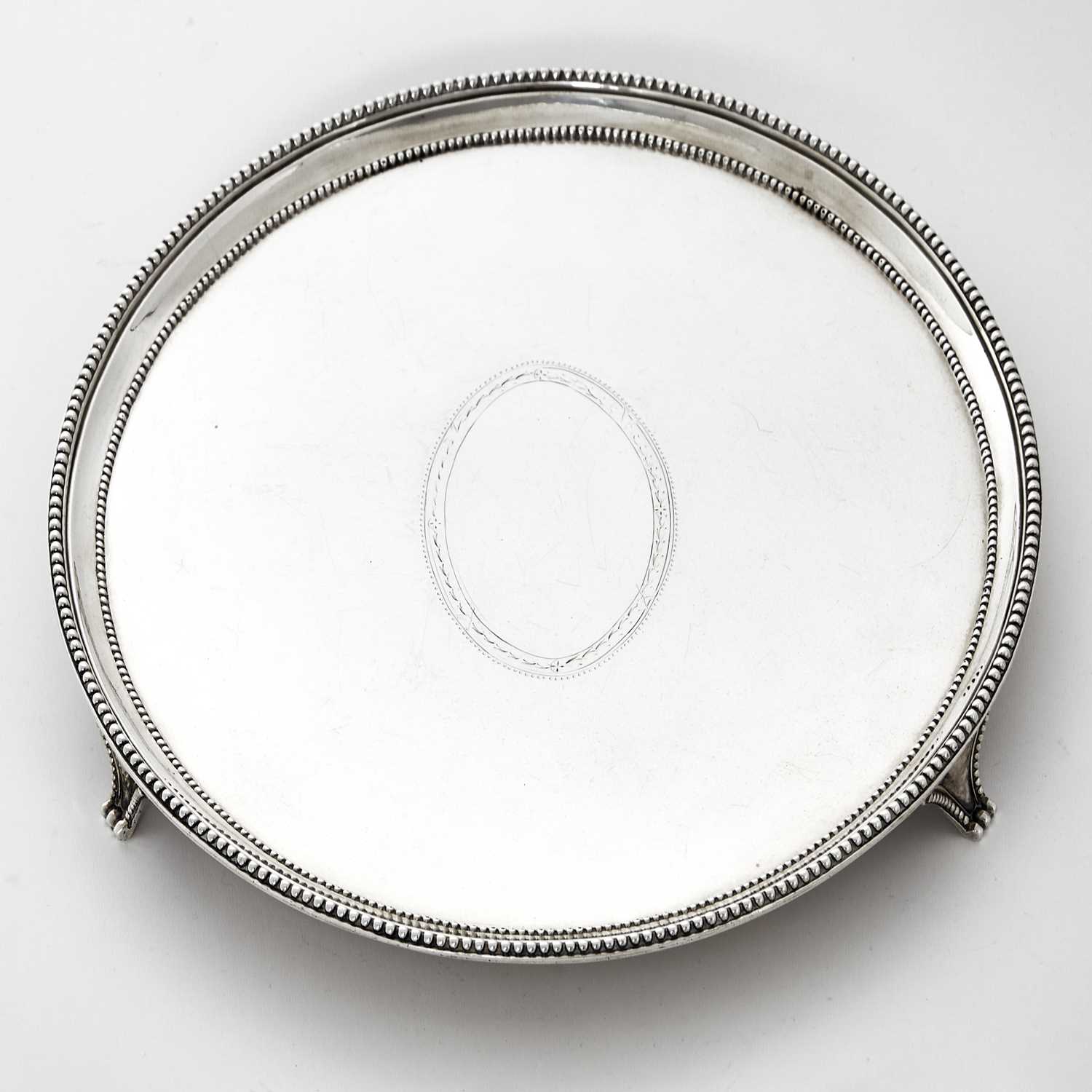 Lot 34 - George III Sterling Silver Salver