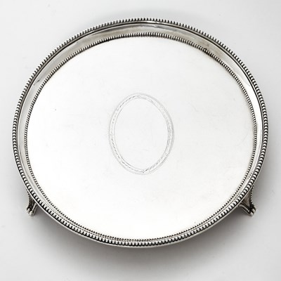Lot 34 - George III Sterling Silver Salver