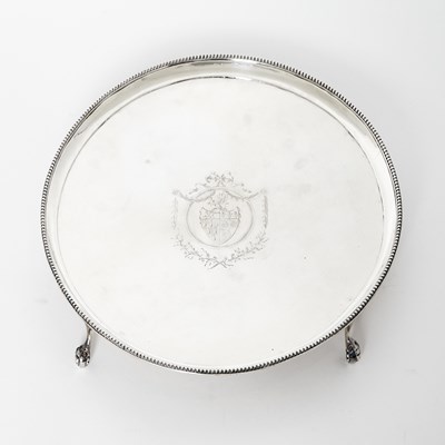 Lot 40 - George III Sterling Silver Salver