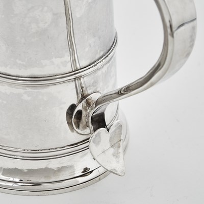 Lot 41 - George III Sterling Silver Covered Tankard