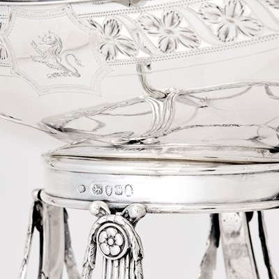 Lot 50 - George III Sterling Silver Epergne
