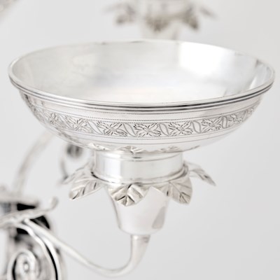 Lot 50 - George III Sterling Silver Epergne
