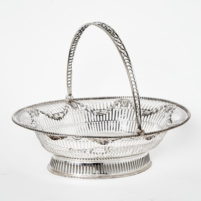 Lot 30 - George III Sterling Silver Cake Basket