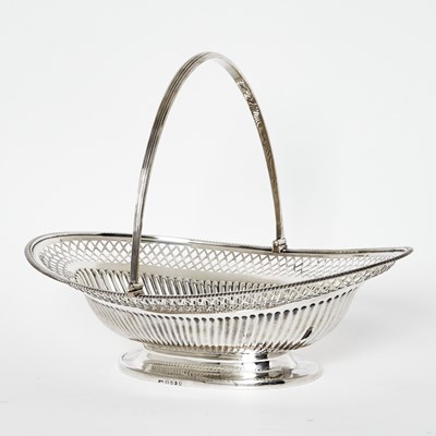 Lot 55 - George III Sterling Silver Cake Basket