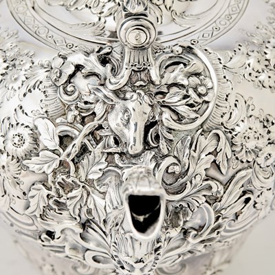 Lot 18 - George II Sterling Silver Kettle on Stand