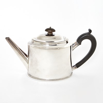 Lot 35 - George III Sterling Silver Teapot