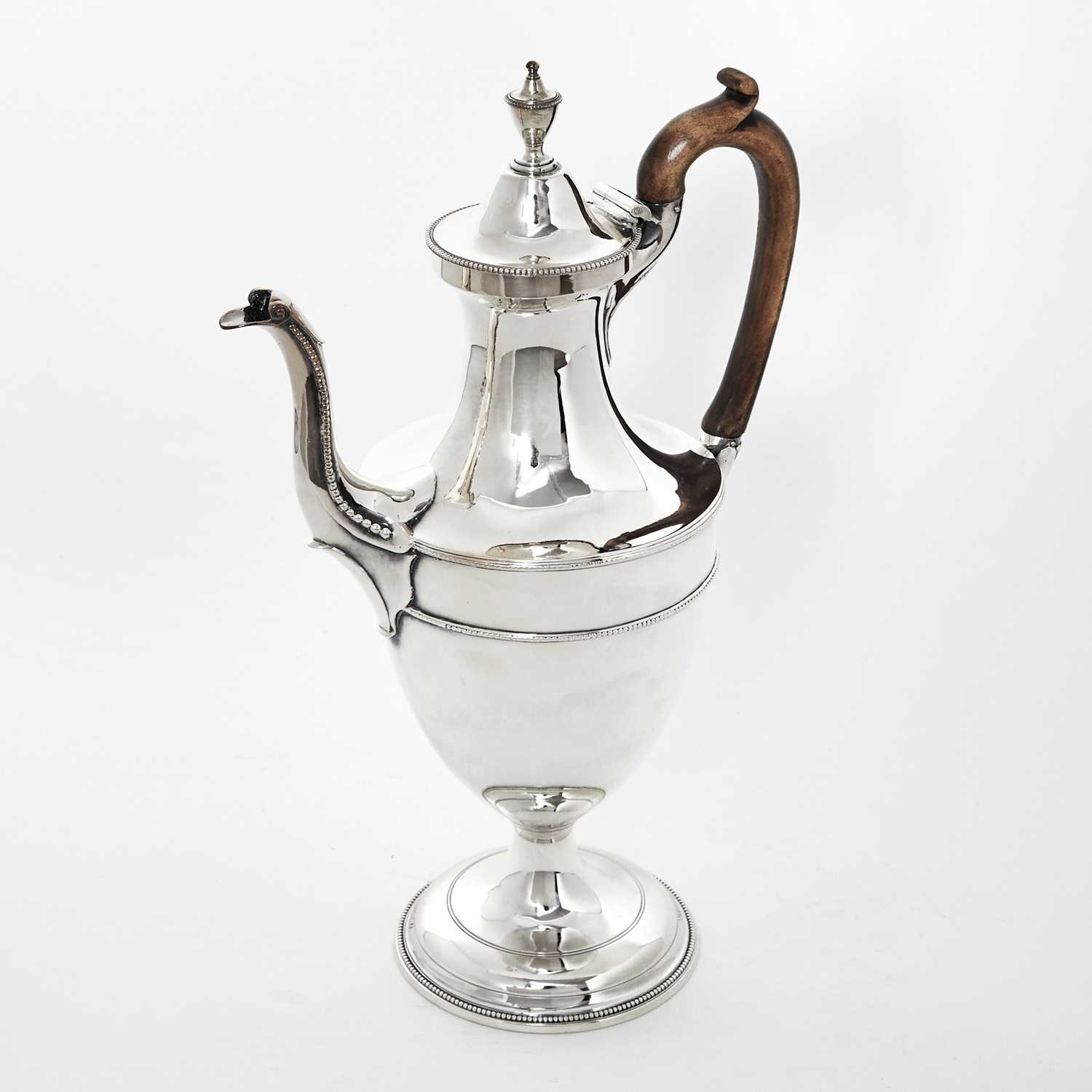 Lot 36 - George III Sterling Silver Coffee Pot