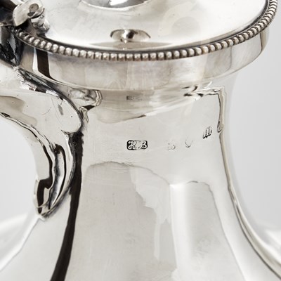 Lot 36 - George III Sterling Silver Coffee Pot