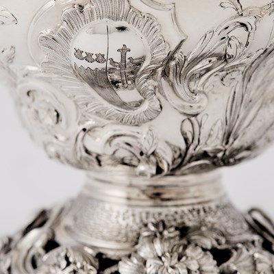 Lot 21 - Cased George III Sterling Silver Tea Caddy Set