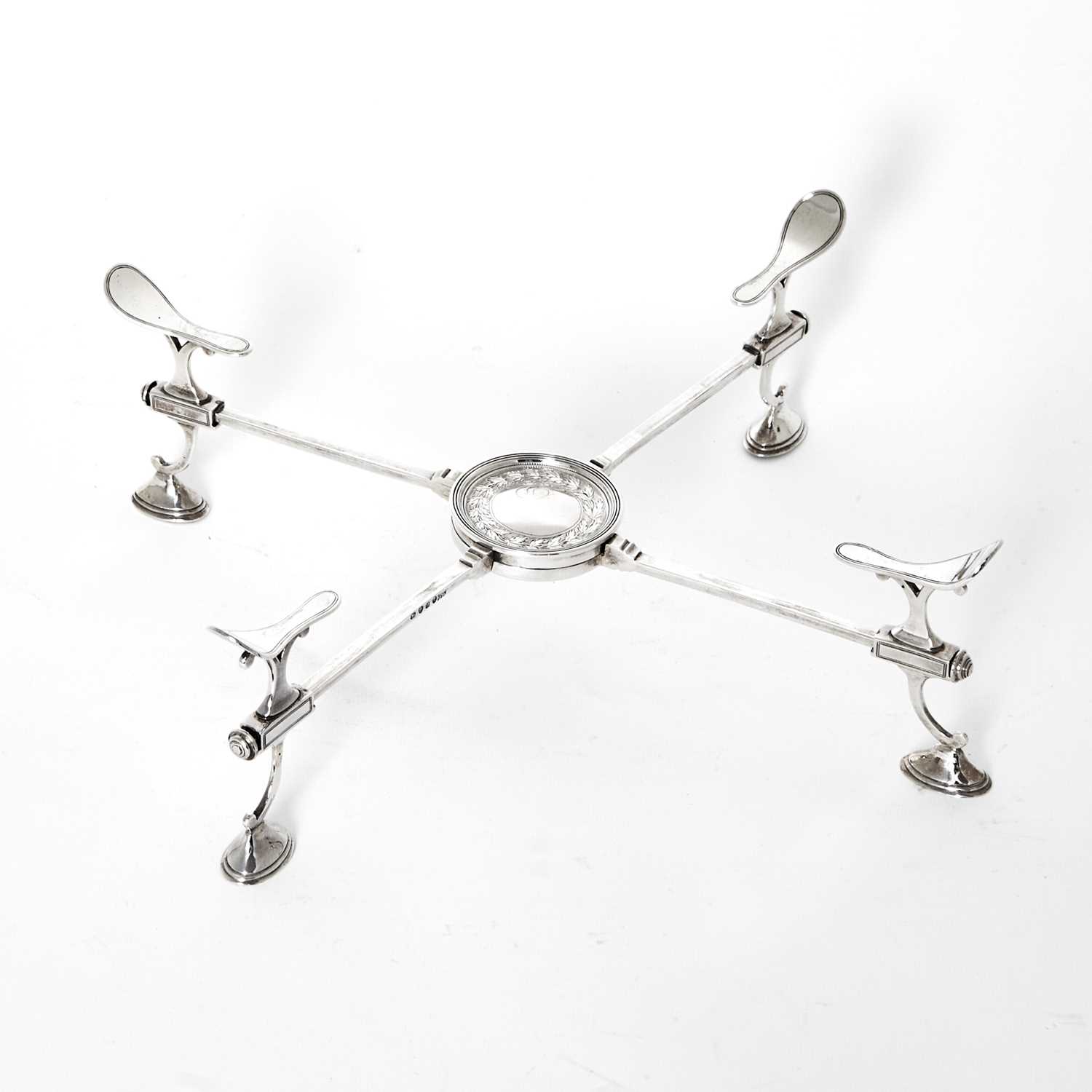 Lot 60 - George III Sterling Silver Dish Stand