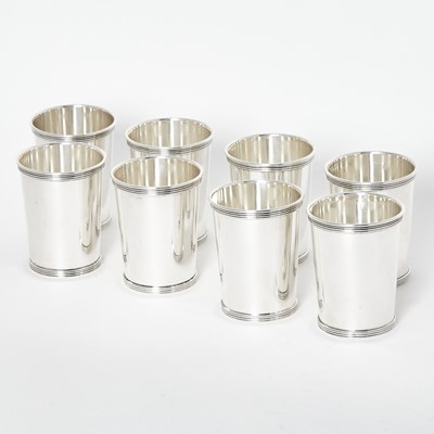 Lot 83 - Set of Eight International Silver Co. Sterling Silver Julep Cups