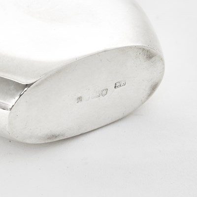 Lot 43 - George III Sterling Silver Flask