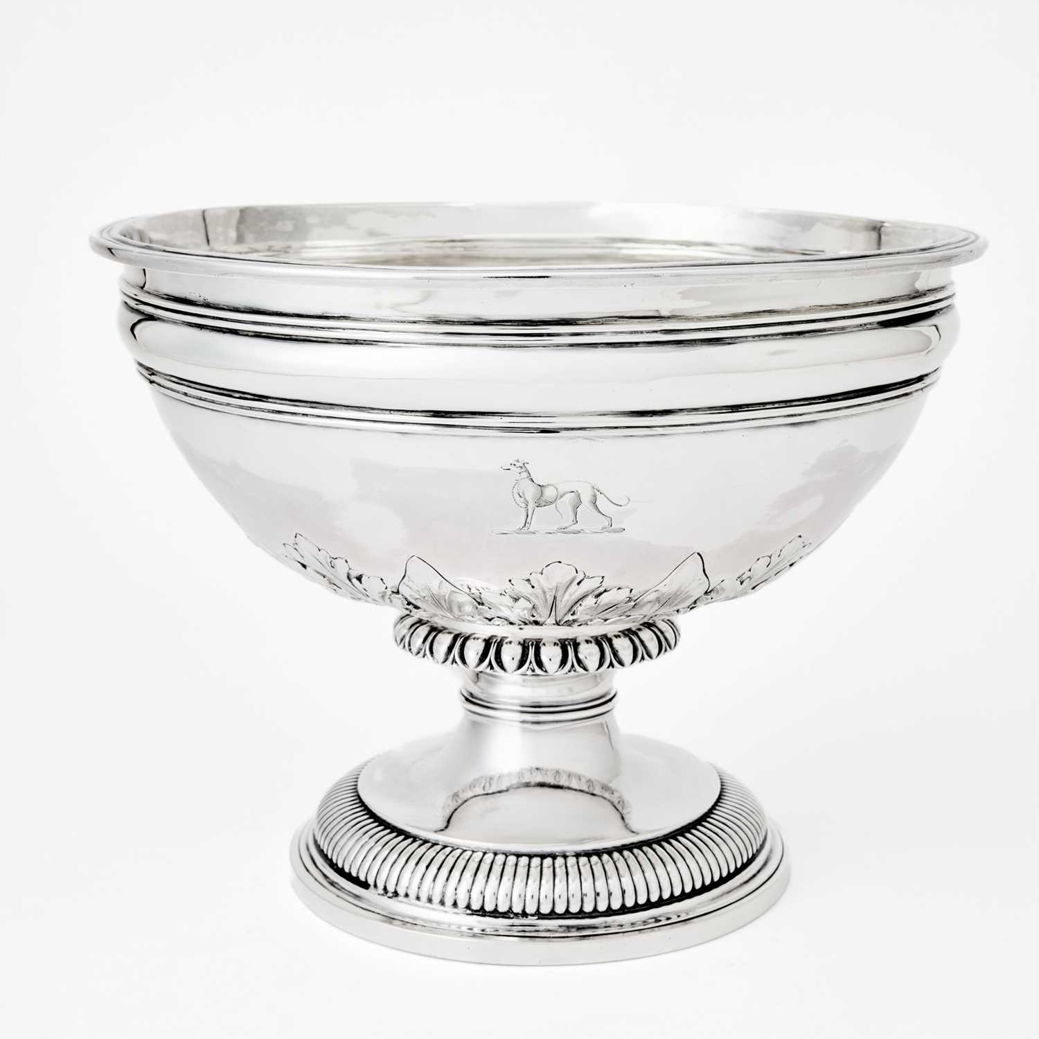 Lot 61 - English Sterling Silver Punch Bowl