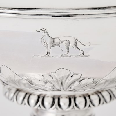Lot 61 - English Sterling Silver Punch Bowl