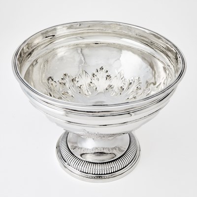 Lot 61 - English Sterling Silver Punch Bowl