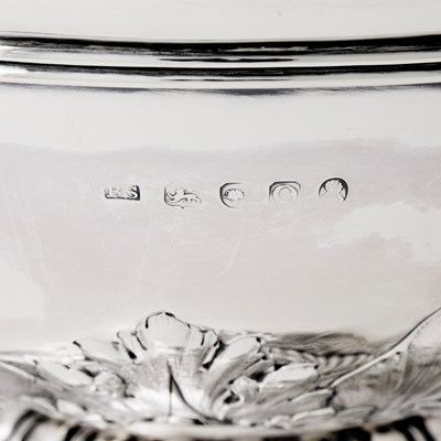 Lot 61 - English Sterling Silver Punch Bowl