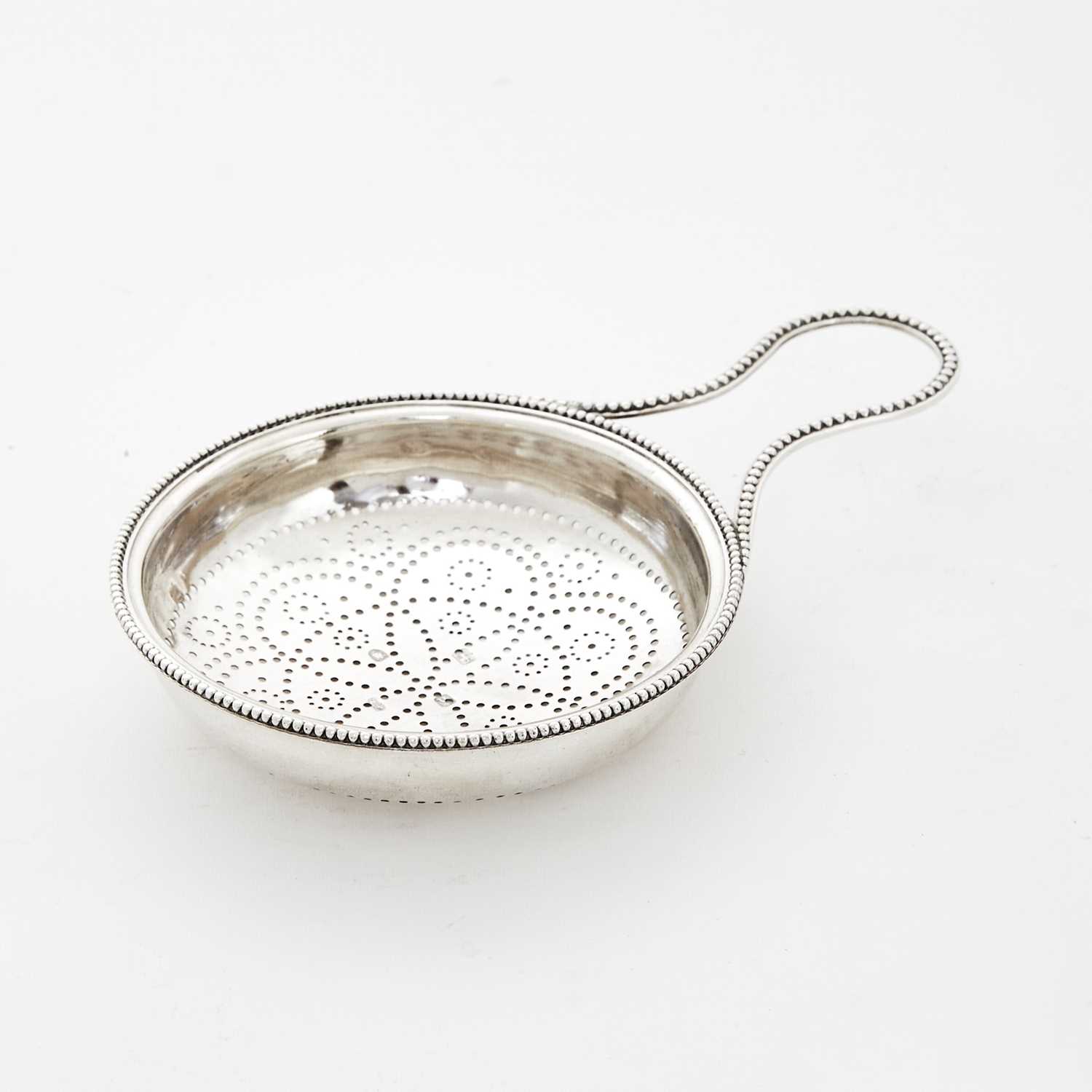 Lot 38 - George III Sterling Silver Punch Strainer