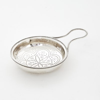 Lot 38 - George III Sterling Silver Punch Strainer