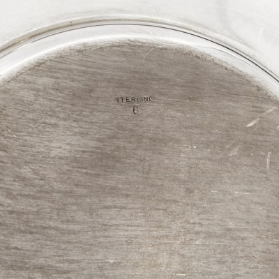 Lot 80 - Set of Twelve American Sterling Silver Bread Plates