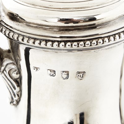 Lot 23 - George III Sterling Silver Coffee Pot