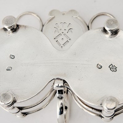 Lot 14 - George I Sterling Silver Cruet Stand
