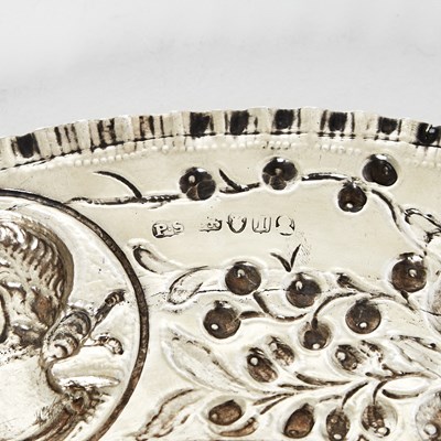 Lot 57 - English Sterling Silver Gilt Charger