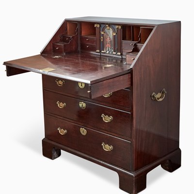 Lot 93 - George II Mahogany Fall Front Desk