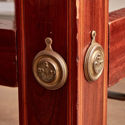 Lot 101 - Charleston Federal Inlaid Mahogany Full Tester "Rice" Bed