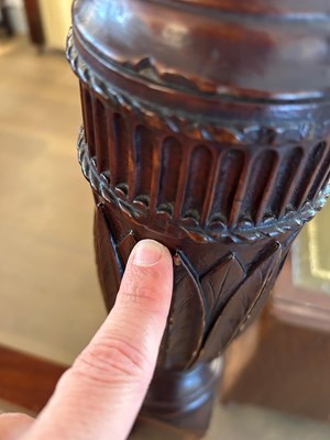 Lot 101 - Charleston Federal Inlaid Mahogany Full Tester "Rice" Bed